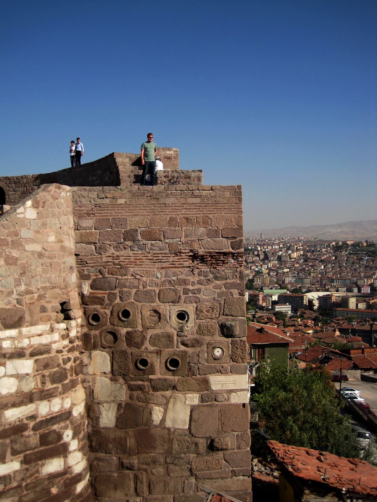 Castle Climbing in Ulus, Ankara