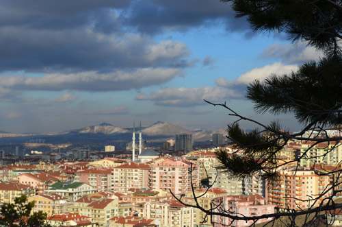 View of Ankara from the Metu Forest