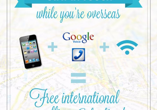 Staying in touch when you're overseas