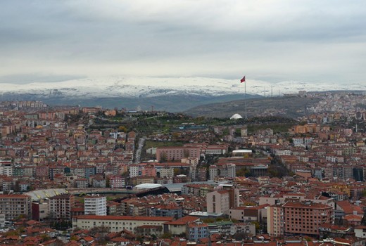 Ankara snowline