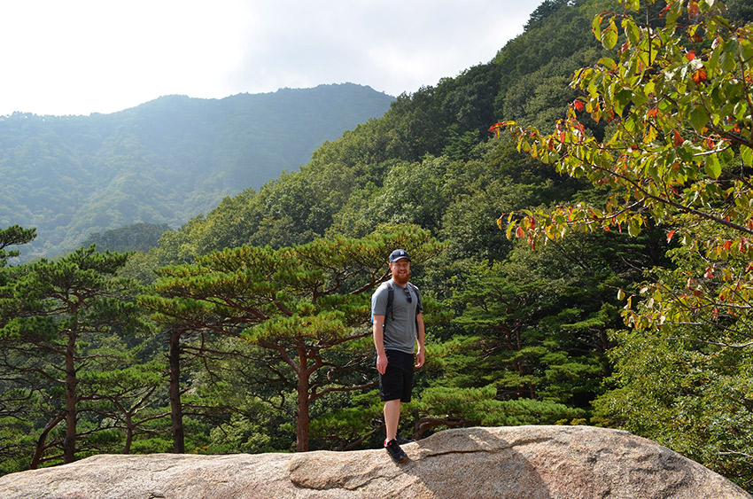 David in Seoraksan National Park