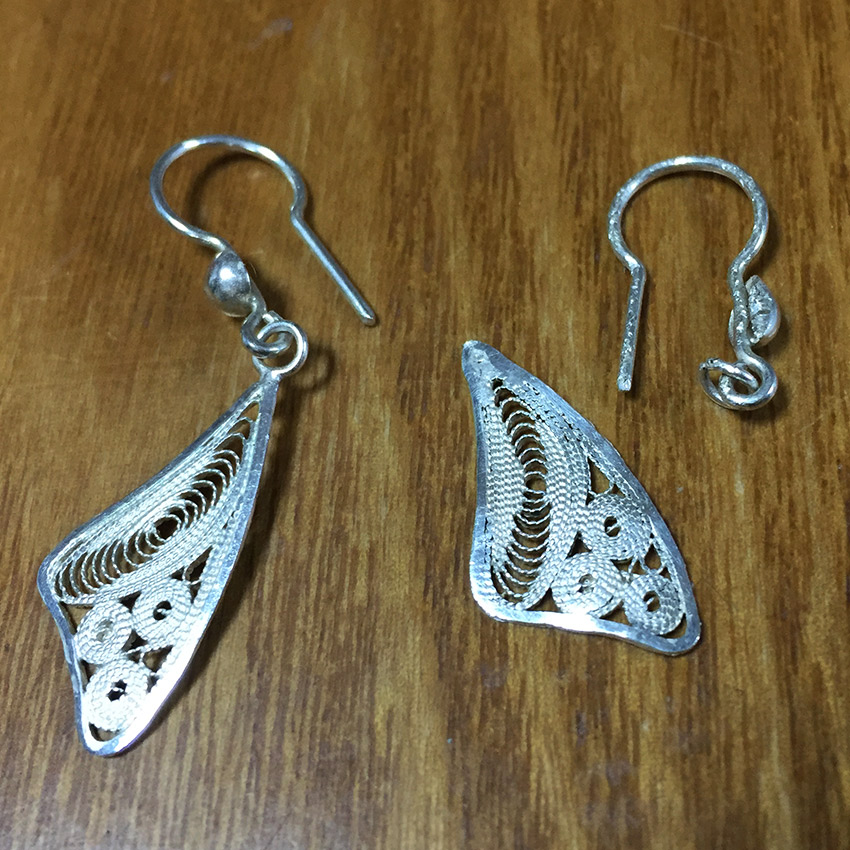 Telkari Turkish earrings